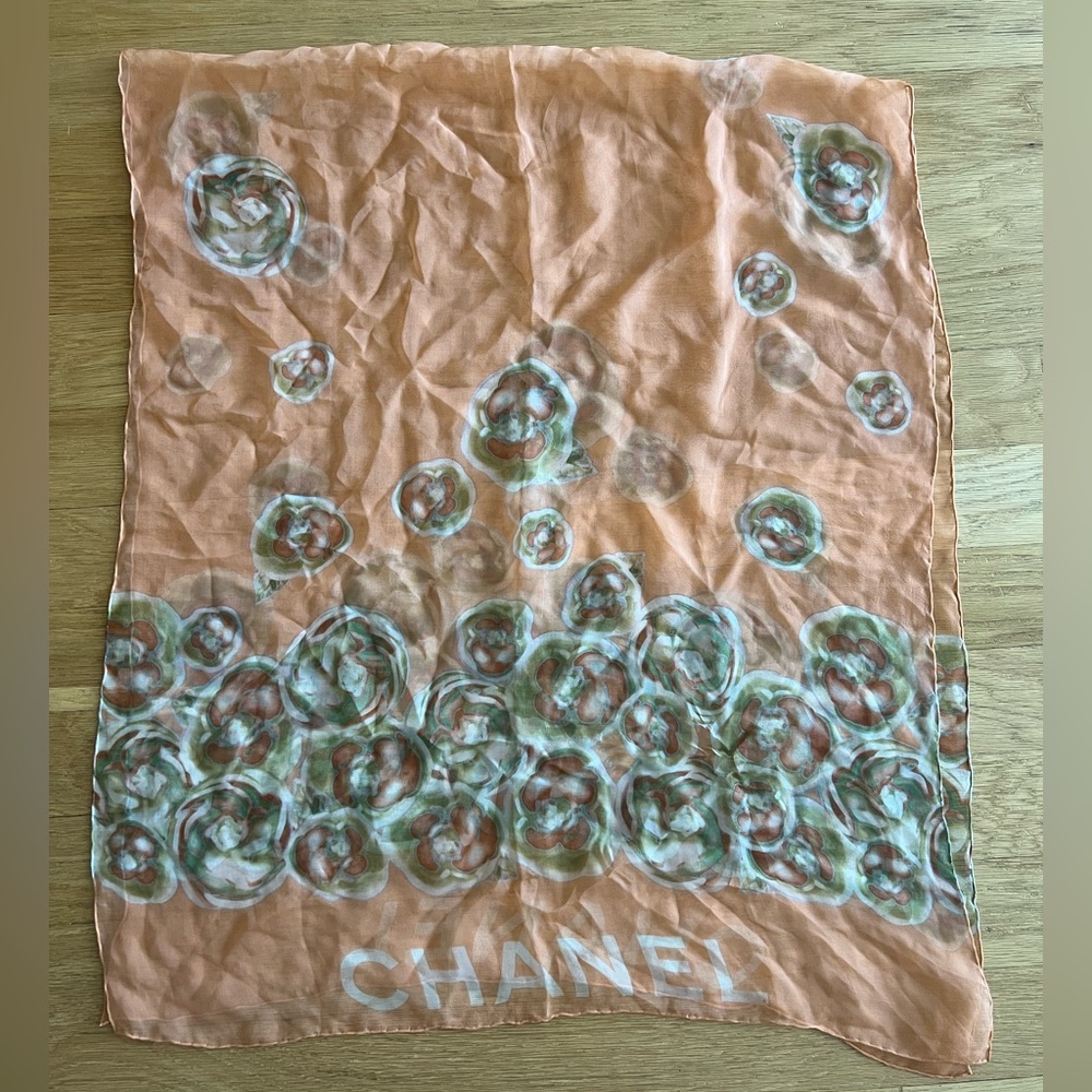 Vintage CHANEL Silk Scarf
